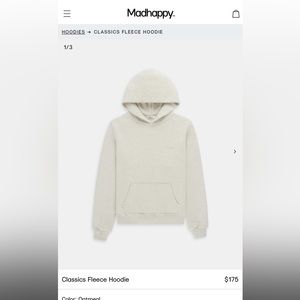 Madhappy Classic Fleece Hoodie